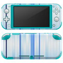 igsticker Nintendo Switch Lite 専用 デザインスキンシール 全面 ニンテンドー スイッチ ライト 専用 ゲーム機 カバー アクセサリー フィルム ステッカー エアフリー 001727 ストライプ