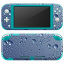 igsticker Nintendo Switch Lite 専用 デザインスキンシール 全面 ニンテンドー スイッチ ライト 専用 ゲーム機 カバー アクセサリー フィルム ステッカー エアフリー 001750 水玉 シャボン玉 バブル(2)