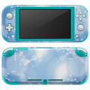 igsticker Nintendo Switch Lite 専用 デザインスキンシール 全面 ニンテンドー スイッチ ライト 専用 ゲーム機 カバー アクセサリー フィルム ステッカー エアフリー 001761 キラキラ 光(2)