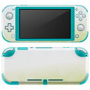 igsticker Nintendo Switch Lite 専用 デザインスキンシール 全面 ニンテンドー スイッチ ライト 専用 ゲーム機 カバー アクセサリー フィルム ステッカー エアフリー 001763 光 黄緑(2)