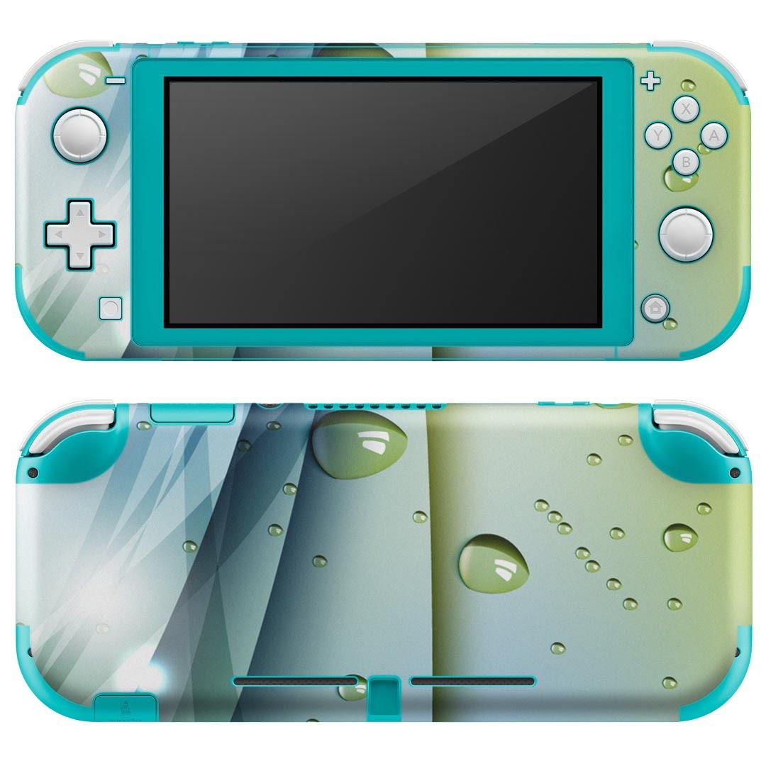 製品名 Nintendo Switch Lite専用 デザインスキンシール セット内容 Nintendo Switch Lite本体用スキンシール（裏表）各1枚 ※液晶側シールは2パーツに分かれていますニンテンドースイッチライト専用です。据え置き機のSwitch本体やJoyコンには対応していません。 商品特徴 3M社製の再剥離性シートを素材に採用し、細かな位置調整がしやすく貼り直しが容易です。また、エアフリーでもありますので気泡が簡単に逃げるので、キレイに貼ることができます。専用の業務プリンターを使い、商品画像と遜色のない美しい印刷仕上がり。 注意事項 画像はサンプルですので、ご覧の環境によっては多少色味に違いを感じる場合がございます。 イメージと違った、モニターと色味が異なるという理由での交換や返金はご対応出来かねます。スキンシールのみの販売で、ニンテンドースイッチ本体などは付属しません。シワができた場合、ドライヤーなどで軽く温め、外側に向けてシワを伸ばすように貼ってください。初回貼付時の位置調整や貼り直しは可能ですが、しっかりと押し付けて接着させた後の再剥離、再利用は保証しておりません。また接着部に油分や汚れが付着しますと角の部分は剥がれやすくなりますので、貼付時はあまり触れないようにご注意ください。無地のセミグロスシートにデザインをプリントした商品で、デコなどの加工はございません。 凹凸や光沢があるように見えたり布地や金属を素材にしたように見える商品もありますが、デザインの図版によるものです。印刷時に微妙な画像のズレが生じる場合がございます。ご注文後に1点1点制作する受注生産品の為、不良品以外のご返品や交換は固くお断りします。 商品発送 完全受注生産のハンドメイド商品となりますので、既製品と比べて発送までお時間を頂いています。 基本的に決済確認後2?3営業日、最大で10営業日での発送となります。繁忙期や休業日明けの場合はさらに時間がかかる場合があります。 その際には別途メールにてご連絡致します。メール便の場合、発送日から到着までに2?4日ほどかかる場合が多く、紛失などの保障もご対応できかねます。あらかじめご了承下さい。