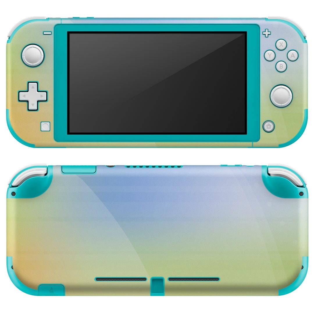 igsticker Nintendo Switch Lite 専用 デザインスキンシール 全面 ニンテンドー スイッチ ライト 専用 ゲーム機 カバー アクセサリー フィルム ステッカー エアフリー 001848 シンプル カラフル