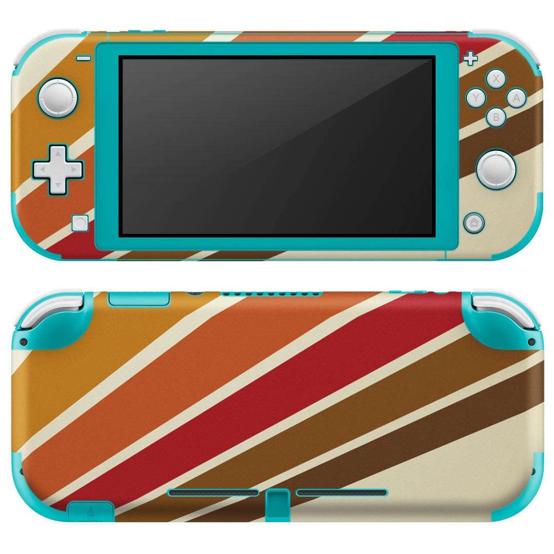 igsticker Nintendo Switch Lite 専用 デザインスキンシール 全面 ニンテンドー スイッチ ライト 専用 ゲーム機 カバー アクセサリー フィルム ステッカー エアフリー 001929 シンプル　カラフル