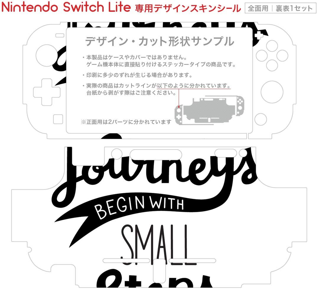 igsticker Nintendo Switch Lite 専用 デザインスキンシール 全面 ニンテンドー スイッチ ライト 専用 ゲーム機 カバー アクセサリー フィルム ステッカー エアフリー 013541 文字　英語
