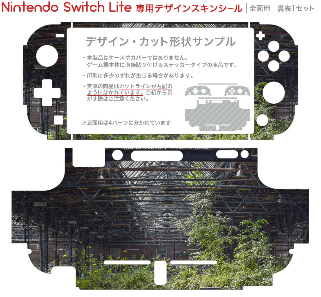 igsticker Nintendo Switch Lite 専用 デザインスキンシール 全面 ニンテンドー スイッチ ライト 専用 ゲーム機 カバー アクセサリー フィルム ステッカー エアフリー 018341 写真 風景
