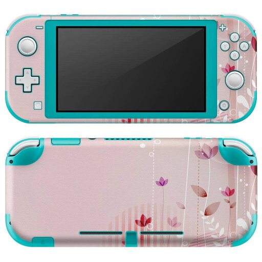 igsticker Nintendo Switch Lite 専用 デザインスキンシール 全面 ニンテンドー スイッチ ライト 専用 ゲーム機 カバー アクセサリー フィルム ステッカー エアフリー 002005 花 ピンク igsticker Nintendo Switch Lite 専用 デザインスキンシール 全面 ニンテンドー スイッチ ライト 専用 ゲーム機 カバー アクセサリー フィルム ステッカー エアフリー 002005 花 ピンク