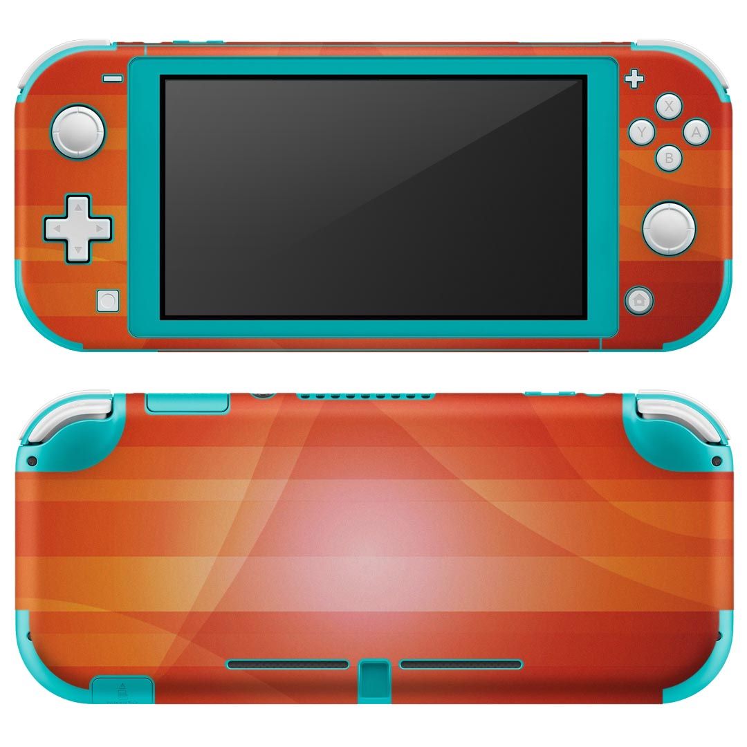 製品名 Nintendo Switch Lite専用 デザインスキンシール セット内容 Nintendo Switch Lite本体用スキンシール（裏表）各1枚 ※液晶側シールは2パーツに分かれていますニンテンドースイッチライト専用です。据え置き機のSwitch本体やJoyコンには対応していません。 商品特徴 3M社製の再剥離性シートを素材に採用し、細かな位置調整がしやすく貼り直しが容易です。また、エアフリーでもありますので気泡が簡単に逃げるので、キレイに貼ることができます。専用の業務プリンターを使い、商品画像と遜色のない美しい印刷仕上がり。 注意事項 画像はサンプルですので、ご覧の環境によっては多少色味に違いを感じる場合がございます。 イメージと違った、モニターと色味が異なるという理由での交換や返金はご対応出来かねます。スキンシールのみの販売で、ニンテンドースイッチ本体などは付属しません。シワができた場合、ドライヤーなどで軽く温め、外側に向けてシワを伸ばすように貼ってください。初回貼付時の位置調整や貼り直しは可能ですが、しっかりと押し付けて接着させた後の再剥離、再利用は保証しておりません。また接着部に油分や汚れが付着しますと角の部分は剥がれやすくなりますので、貼付時はあまり触れないようにご注意ください。無地のセミグロスシートにデザインをプリントした商品で、デコなどの加工はございません。 凹凸や光沢があるように見えたり布地や金属を素材にしたように見える商品もありますが、デザインの図版によるものです。印刷時に微妙な画像のズレが生じる場合がございます。ご注文後に1点1点制作する受注生産品の為、不良品以外のご返品や交換は固くお断りします。 商品発送 完全受注生産のハンドメイド商品となりますので、既製品と比べて発送までお時間を頂いています。 基本的に決済確認後2?3営業日、最大で10営業日での発送となります。繁忙期や休業日明けの場合はさらに時間がかかる場合があります。 その際には別途メールにてご連絡致します。メール便の場合、発送日から到着までに2?4日ほどかかる場合が多く、紛失などの保障もご対応できかねます。あらかじめご了承下さい。