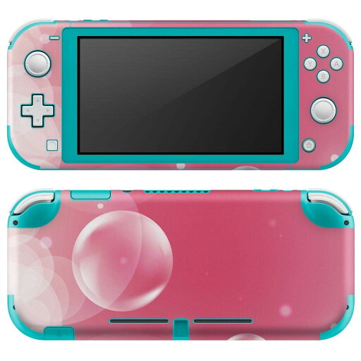 igsticker Nintendo Switch Lite 専用 デザインスキンシール 全面 ニンテンドー スイッチ ライト 専用 ゲーム機 カバー アクセサリー フィルム ステッカー エアフリー 002022 ピンク しゃぼん玉 igsticker Nintendo Switch Lite 専用 デザインスキンシール 全面 ニンテンドー スイッチ ライト 専用 ゲーム機 カバー アクセサリー フィルム ステッカー エアフリー 002022 ピンク しゃぼん玉