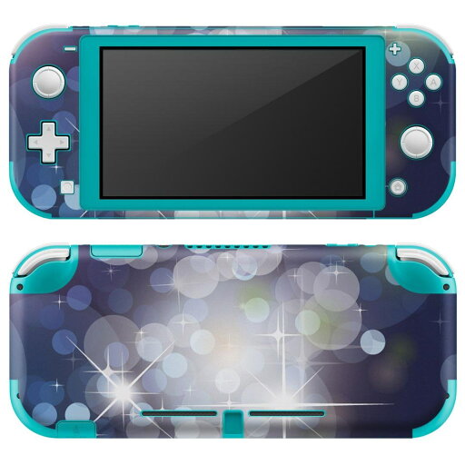 igsticker Nintendo Switch Lite 専用 デザインスキンシール 全面 ニンテンドー スイッチ ライト 専用 ゲーム機 カバー アクセサリー フィルム ステッカー エアフリー 002216 青 キラキラ 模様 igsticker Nintendo Switch Lite 専用 デザインスキンシール 全面 ニンテンドー スイッチ ライト 専用 ゲーム機 カバー アクセサリー フィルム ステッカー エアフリー 002216 青 キラキラ 模様