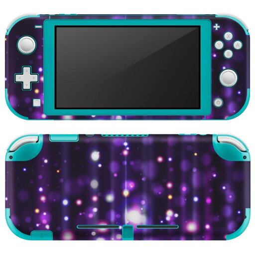 igsticker Nintendo Switch Lite 専用 デザインスキンシール 全面 ニンテンドー スイッチ ライト 専用 ゲーム機 カバー アクセサリー フィルム ステッカー エアフリー 002252 蛍光 ピンク