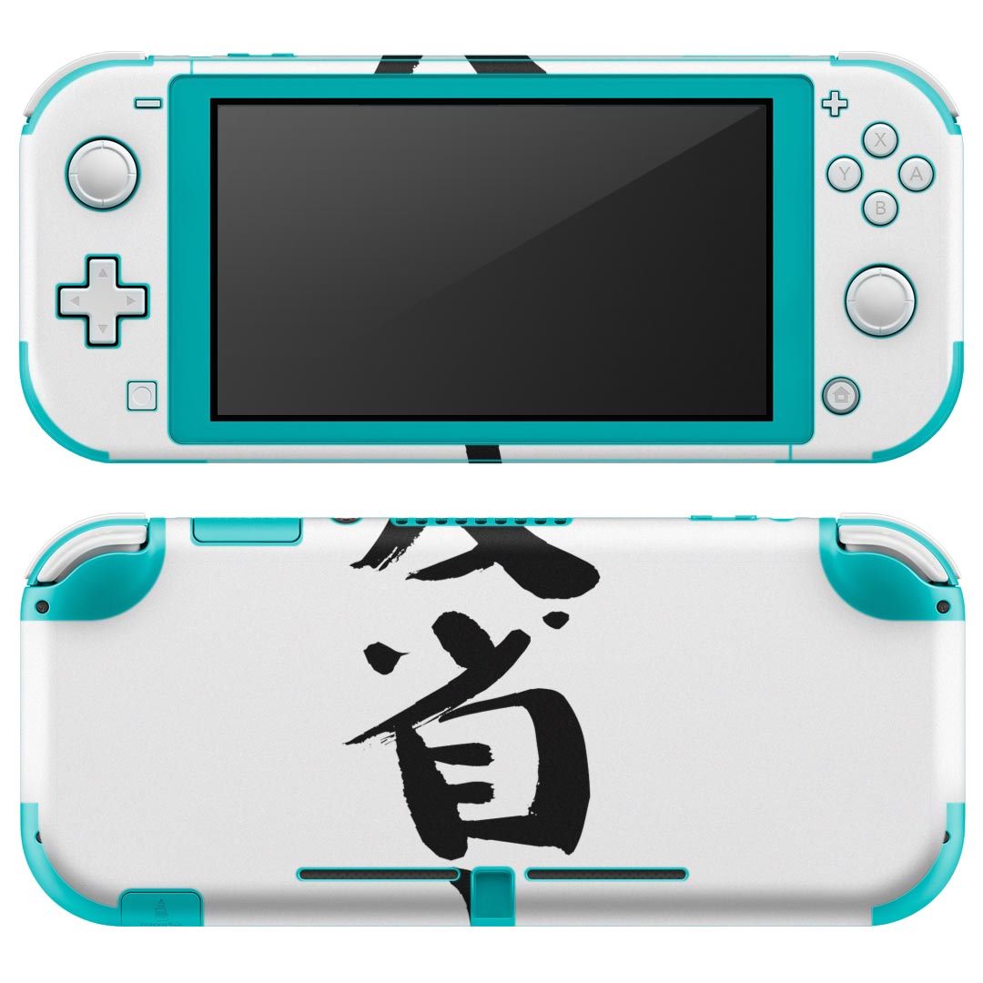 製品名 Nintendo Switch Lite専用 デザインスキンシール セット内容 Nintendo Switch Lite本体用スキンシール（裏表）各1枚 ※液晶側シールは2パーツに分かれていますニンテンドースイッチライト専用です。据え置き機のSwitch本体やJoyコンには対応していません。 商品特徴 3M社製の再剥離性シートを素材に採用し、細かな位置調整がしやすく貼り直しが容易です。また、エアフリーでもありますので気泡が簡単に逃げるので、キレイに貼ることができます。専用の業務プリンターを使い、商品画像と遜色のない美しい印刷仕上がり。 注意事項 画像はサンプルですので、ご覧の環境によっては多少色味に違いを感じる場合がございます。 イメージと違った、モニターと色味が異なるという理由での交換や返金はご対応出来かねます。スキンシールのみの販売で、ニンテンドースイッチ本体などは付属しません。シワができた場合、ドライヤーなどで軽く温め、外側に向けてシワを伸ばすように貼ってください。初回貼付時の位置調整や貼り直しは可能ですが、しっかりと押し付けて接着させた後の再剥離、再利用は保証しておりません。また接着部に油分や汚れが付着しますと角の部分は剥がれやすくなりますので、貼付時はあまり触れないようにご注意ください。無地のセミグロスシートにデザインをプリントした商品で、デコなどの加工はございません。 凹凸や光沢があるように見えたり布地や金属を素材にしたように見える商品もありますが、デザインの図版によるものです。印刷時に微妙な画像のズレが生じる場合がございます。ご注文後に1点1点制作する受注生産品の為、不良品以外のご返品や交換は固くお断りします。 商品発送 完全受注生産のハンドメイド商品となりますので、既製品と比べて発送までお時間を頂いています。 基本的に決済確認後2?3営業日、最大で10営業日での発送となります。繁忙期や休業日明けの場合はさらに時間がかかる場合があります。 その際には別途メールにてご連絡致します。メール便の場合、発送日から到着までに2?4日ほどかかる場合が多く、紛失などの保障もご対応できかねます。あらかじめご了承下さい。