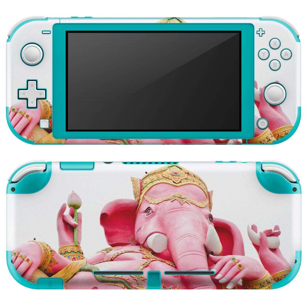 igsticker Nintendo Switch Lite 専用 デザインスキンシール 全面 ニンテンドー スイッチ ライト 専用 ゲーム機 カバー アクセサリー フィルム ステッカー エアフリー 002500 動物 写真