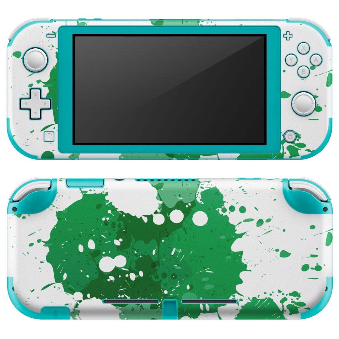 製品名 Nintendo Switch Lite専用 デザインスキンシール セット内容 Nintendo Switch Lite本体用スキンシール（裏表）各1枚 ※液晶側シールは2パーツに分かれていますニンテンドースイッチライト専用です。据え置き機のSwitch本体やJoyコンには対応していません。 商品特徴 3M社製の再剥離性シートを素材に採用し、細かな位置調整がしやすく貼り直しが容易です。また、エアフリーでもありますので気泡が簡単に逃げるので、キレイに貼ることができます。専用の業務プリンターを使い、商品画像と遜色のない美しい印刷仕上がり。 注意事項 画像はサンプルですので、ご覧の環境によっては多少色味に違いを感じる場合がございます。 イメージと違った、モニターと色味が異なるという理由での交換や返金はご対応出来かねます。スキンシールのみの販売で、ニンテンドースイッチ本体などは付属しません。シワができた場合、ドライヤーなどで軽く温め、外側に向けてシワを伸ばすように貼ってください。初回貼付時の位置調整や貼り直しは可能ですが、しっかりと押し付けて接着させた後の再剥離、再利用は保証しておりません。また接着部に油分や汚れが付着しますと角の部分は剥がれやすくなりますので、貼付時はあまり触れないようにご注意ください。無地のセミグロスシートにデザインをプリントした商品で、デコなどの加工はございません。 凹凸や光沢があるように見えたり布地や金属を素材にしたように見える商品もありますが、デザインの図版によるものです。印刷時に微妙な画像のズレが生じる場合がございます。ご注文後に1点1点制作する受注生産品の為、不良品以外のご返品や交換は固くお断りします。 商品発送 完全受注生産のハンドメイド商品となりますので、既製品と比べて発送までお時間を頂いています。 基本的に決済確認後2?3営業日、最大で10営業日での発送となります。繁忙期や休業日明けの場合はさらに時間がかかる場合があります。 その際には別途メールにてご連絡致します。メール便の場合、発送日から到着までに2?4日ほどかかる場合が多く、紛失などの保障もご対応できかねます。あらかじめご了承下さい。