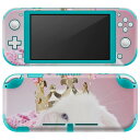 igsticker Nintendo Switch Lite 専用 デザインスキンシール 全面 ニンテンドー スイッチ ライト 専用 ゲーム機 カバー アクセサリー フィルム ステッカー エアフリー 002570 うさぎ 動物 写真