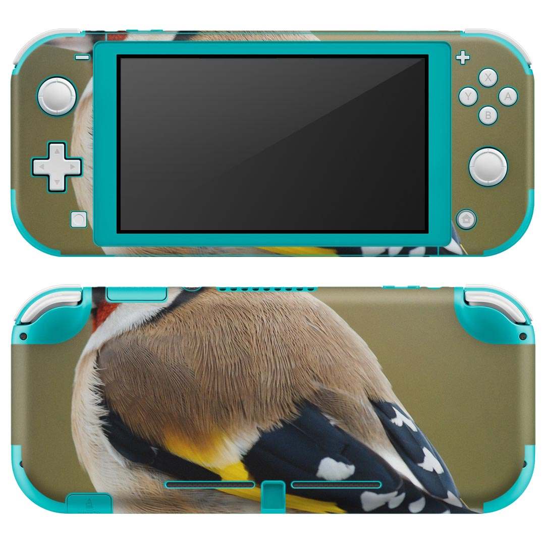 igsticker Nintendo Switch Lite 専用 デザインスキンシール 全面 ニンテンドー スイッチ ライト 専用 ゲーム機 カバー アクセサリー フィルム ステッカー エアフリー 002605 鳥　動物　写真