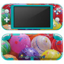 igsticker Nintendo Switch Lite 専用 デザインスキンシール 全面 ニンテンドー スイッチ ライト 専用 ゲーム機 カバー アクセサリー フィルム ステッカー エアフリー 002767 夏 祭り 写真