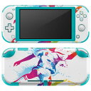 igsticker Nintendo Switch Lite 専用 デザインスキンシール 全面 ニンテンドー スイッチ ライト 専用 ゲーム機 カバー アクセサリー フィルム ステッカー エアフリー 002784 スポーツ　カラフル