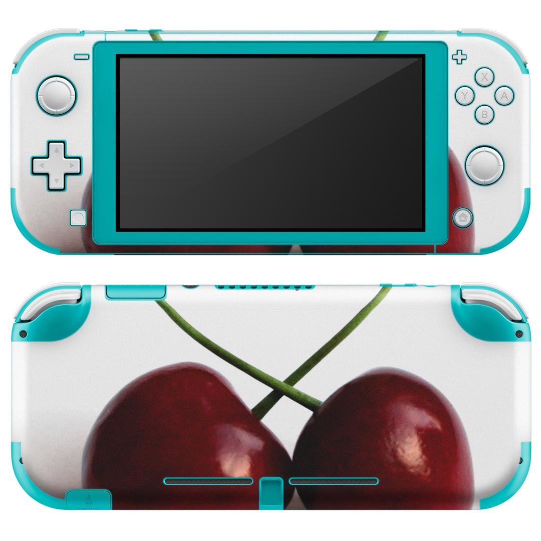 igsticker Nintendo Switch Lite 専用 デザインスキンシール 全面 ニンテンドー スイッチ ライト 専用 ゲーム機 カバー アクセサリー フィルム ステッカー エアフリー 002788 果物 ハート 写真