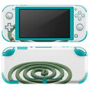 igsticker Nintendo Switch Lite 専用 デザインスキンシール 全面 ニンテンドー スイッチ ライト 専用 ゲーム機 カバー アクセサリー フィルム ステッカー エアフリー 002828 夏 シンプル 写真(2)