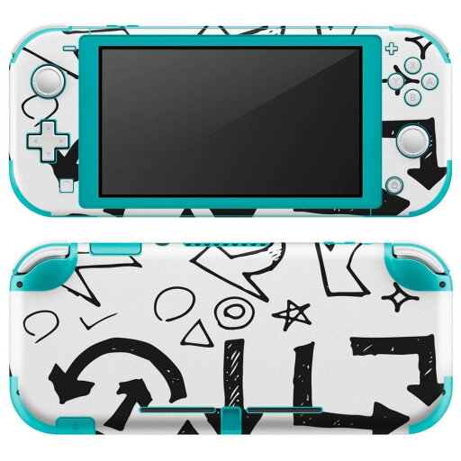 igsticker Nintendo Switch Lite 専用 デザインスキンシール 全面 ニンテンドー スイッチ ライト 専用 ゲーム機 カバー アクセサリー フィルム ステッカー エアフリー 002845 イラスト 白 黒 igsticker Nintendo Switch Lite 専用 デザインスキンシール 全面 ニンテンドー スイッチ ライト 専用 ゲーム機 カバー アクセサリー フィルム ステッカー エアフリー 002845 イラスト 白 黒