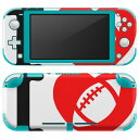 igsticker Nintendo Switch Lite 専用 デザインスキンシール 全面 ニンテンドー スイッチ ライト 専用 ゲーム機 カバー アクセサリー フィルム ステッカー エアフリー 002969 文字 英語 ハート