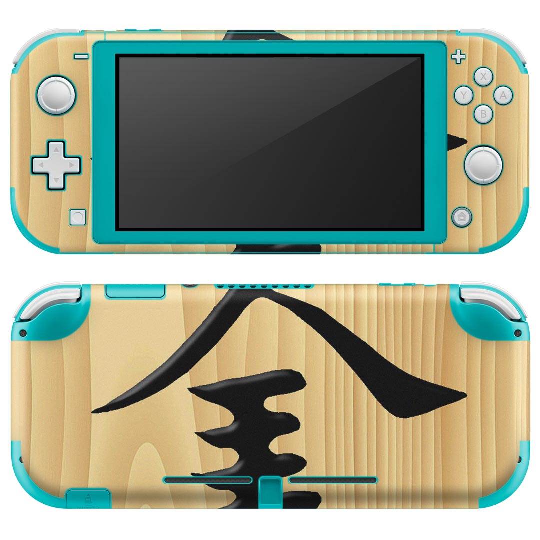 製品名 Nintendo Switch Lite専用 デザインスキンシール セット内容 Nintendo Switch Lite本体用スキンシール（裏表）各1枚 ※液晶側シールは2パーツに分かれていますニンテンドースイッチライト専用です。据え置き機のSwitch本体やJoyコンには対応していません。 商品特徴 3M社製の再剥離性シートを素材に採用し、細かな位置調整がしやすく貼り直しが容易です。また、エアフリーでもありますので気泡が簡単に逃げるので、キレイに貼ることができます。専用の業務プリンターを使い、商品画像と遜色のない美しい印刷仕上がり。 注意事項 画像はサンプルですので、ご覧の環境によっては多少色味に違いを感じる場合がございます。 イメージと違った、モニターと色味が異なるという理由での交換や返金はご対応出来かねます。スキンシールのみの販売で、ニンテンドースイッチ本体などは付属しません。シワができた場合、ドライヤーなどで軽く温め、外側に向けてシワを伸ばすように貼ってください。初回貼付時の位置調整や貼り直しは可能ですが、しっかりと押し付けて接着させた後の再剥離、再利用は保証しておりません。また接着部に油分や汚れが付着しますと角の部分は剥がれやすくなりますので、貼付時はあまり触れないようにご注意ください。無地のセミグロスシートにデザインをプリントした商品で、デコなどの加工はございません。 凹凸や光沢があるように見えたり布地や金属を素材にしたように見える商品もありますが、デザインの図版によるものです。印刷時に微妙な画像のズレが生じる場合がございます。ご注文後に1点1点制作する受注生産品の為、不良品以外のご返品や交換は固くお断りします。 商品発送 完全受注生産のハンドメイド商品となりますので、既製品と比べて発送までお時間を頂いています。 基本的に決済確認後2?3営業日、最大で10営業日での発送となります。繁忙期や休業日明けの場合はさらに時間がかかる場合があります。 その際には別途メールにてご連絡致します。メール便の場合、発送日から到着までに2?4日ほどかかる場合が多く、紛失などの保障もご対応できかねます。あらかじめご了承下さい。