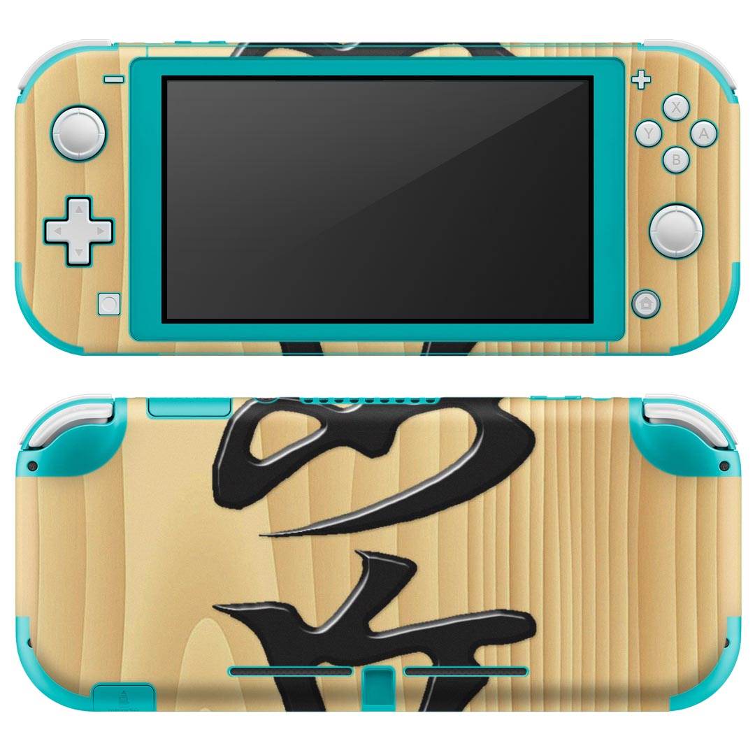 製品名 Nintendo Switch Lite専用 デザインスキンシール セット内容 Nintendo Switch Lite本体用スキンシール（裏表）各1枚 ※液晶側シールは2パーツに分かれていますニンテンドースイッチライト専用です。据え置き機のSwitch本体やJoyコンには対応していません。 商品特徴 3M社製の再剥離性シートを素材に採用し、細かな位置調整がしやすく貼り直しが容易です。また、エアフリーでもありますので気泡が簡単に逃げるので、キレイに貼ることができます。専用の業務プリンターを使い、商品画像と遜色のない美しい印刷仕上がり。 注意事項 画像はサンプルですので、ご覧の環境によっては多少色味に違いを感じる場合がございます。 イメージと違った、モニターと色味が異なるという理由での交換や返金はご対応出来かねます。スキンシールのみの販売で、ニンテンドースイッチ本体などは付属しません。シワができた場合、ドライヤーなどで軽く温め、外側に向けてシワを伸ばすように貼ってください。初回貼付時の位置調整や貼り直しは可能ですが、しっかりと押し付けて接着させた後の再剥離、再利用は保証しておりません。また接着部に油分や汚れが付着しますと角の部分は剥がれやすくなりますので、貼付時はあまり触れないようにご注意ください。無地のセミグロスシートにデザインをプリントした商品で、デコなどの加工はございません。 凹凸や光沢があるように見えたり布地や金属を素材にしたように見える商品もありますが、デザインの図版によるものです。印刷時に微妙な画像のズレが生じる場合がございます。ご注文後に1点1点制作する受注生産品の為、不良品以外のご返品や交換は固くお断りします。 商品発送 完全受注生産のハンドメイド商品となりますので、既製品と比べて発送までお時間を頂いています。 基本的に決済確認後2?3営業日、最大で10営業日での発送となります。繁忙期や休業日明けの場合はさらに時間がかかる場合があります。 その際には別途メールにてご連絡致します。メール便の場合、発送日から到着までに2?4日ほどかかる場合が多く、紛失などの保障もご対応できかねます。あらかじめご了承下さい。