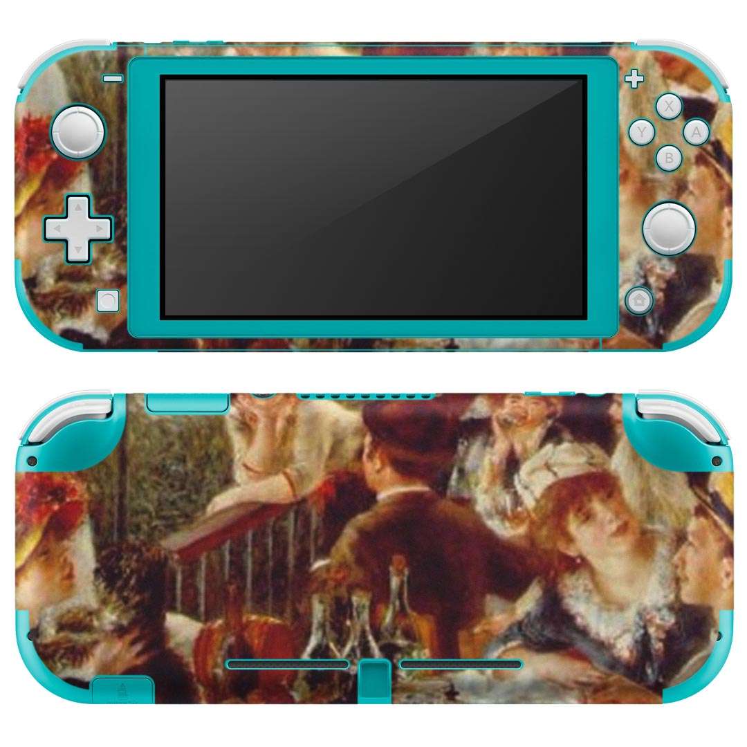 igsticker Nintendo Switch Lite 専用 デザインスキンシール 全面 ニンテンドー スイッチ ライト 専用 ゲーム機 カバー アクセサリー フィルム ステッカー エアフリー 003236 クール 人物 絵画 イラスト