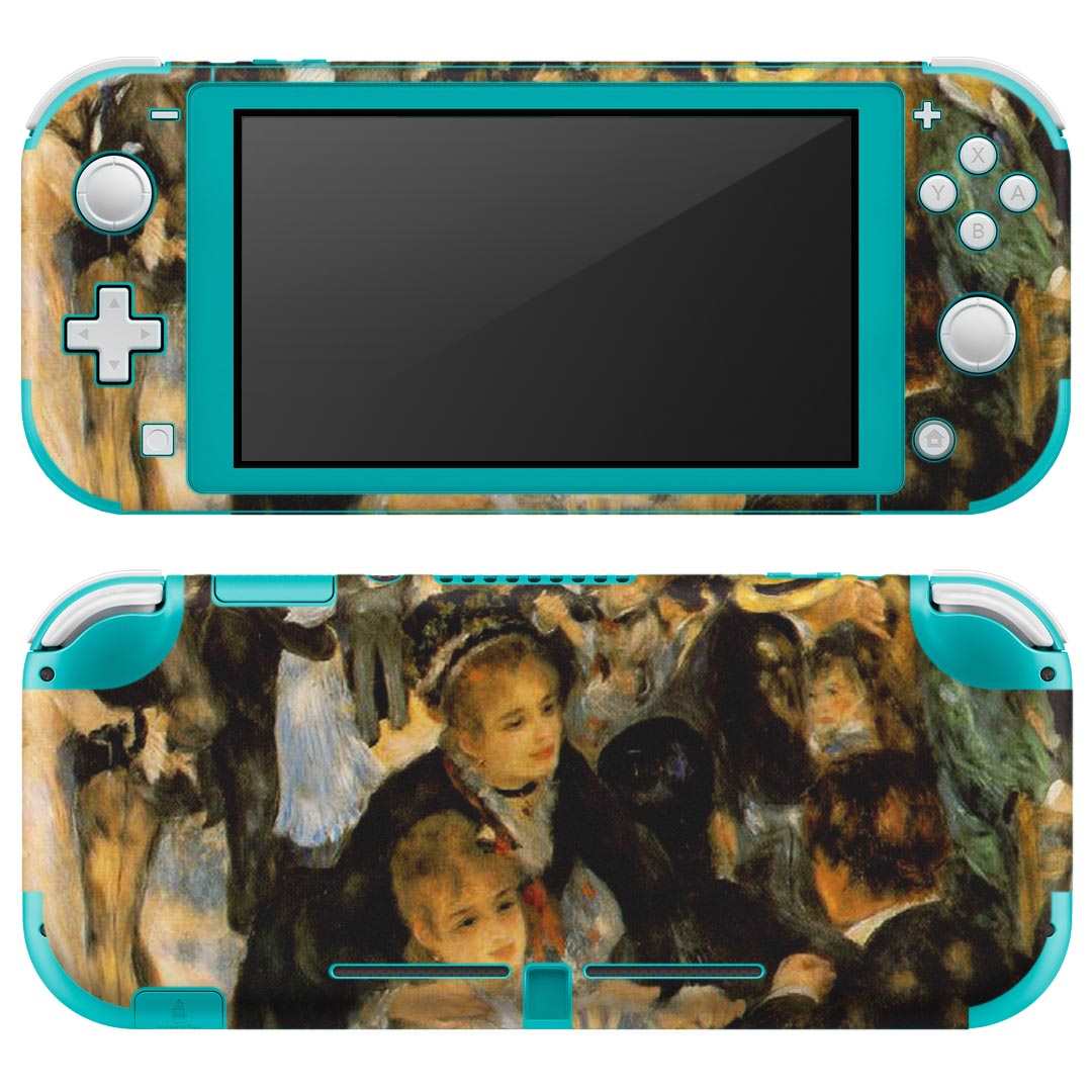 igsticker Nintendo Switch Lite 専用 デザインスキンシール 全面 ニンテンドー スイッチ ライト 専用 ゲーム機 カバー アクセサリー フィルム ステッカー エアフリー 003239 クール 人物 絵画 イラスト