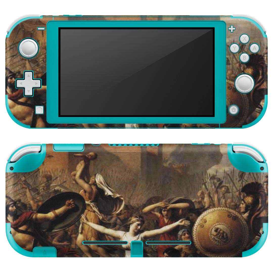 igsticker Nintendo Switch Lite 専用 デザインスキンシール 全面 ニンテンドー スイッチ ライト 専用 ゲーム機 カバー アクセサリー フィルム ステッカー エアフリー 003245 クール 外国　絵画　イラスト