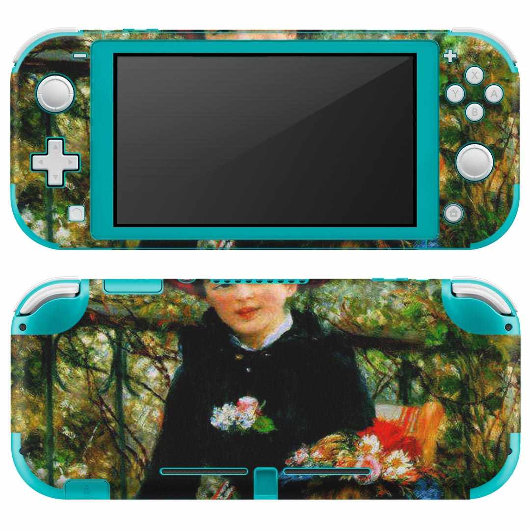 igsticker Nintendo Switch Lite 専用 デザインスキンシール 全面 ニンテンドー スイッチ ライト 専用 ゲーム機 カバー アクセサリー フィルム ステッカー エアフリー 003248 クール 外国 絵画 イラスト