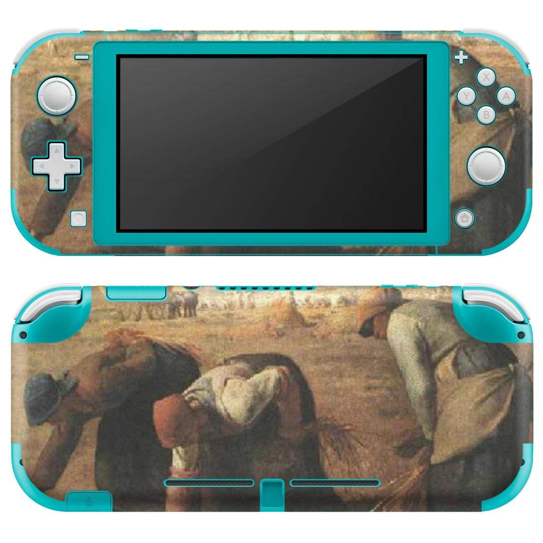 igsticker Nintendo Switch Lite 専用 デザインスキンシール 全面 ニンテンドー スイッチ ライト 専用 ゲーム機 カバー アクセサリー フィルム ステッカー エアフリー 003249 外国　絵画　イラスト