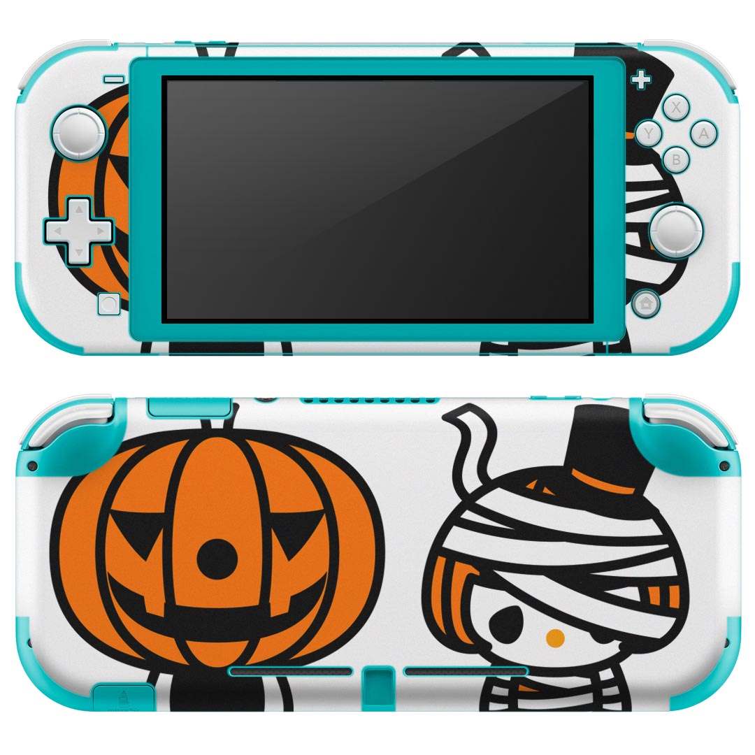 igsticker Nintendo Switch Lite 専用 デザインスキンシール 全面 ニンテンドー スイッチ ライト 専用 ゲーム機 カバー アクセサリー フィルム ステッカー エアフリー 003313 ハロウィン キャラクター