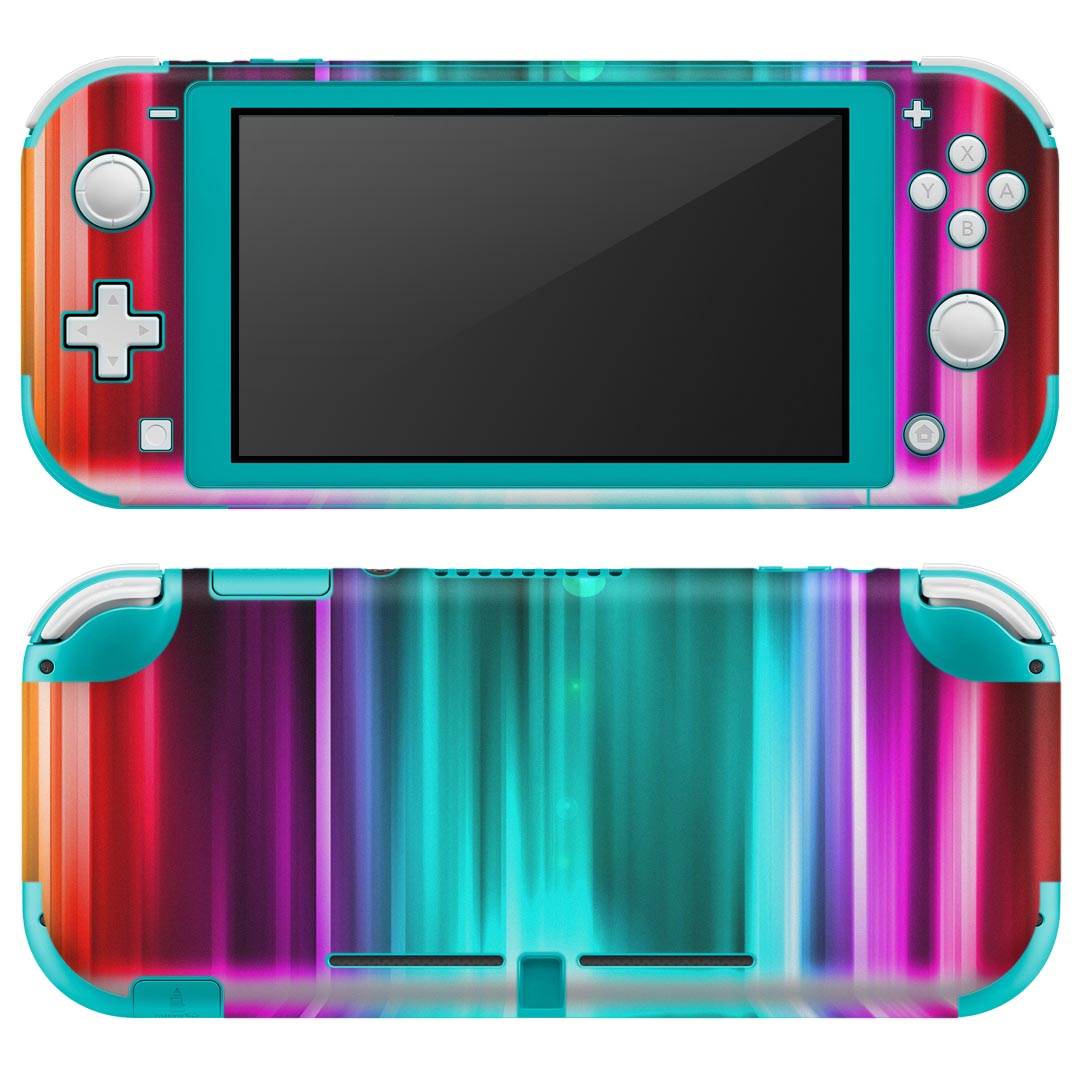 igsticker Nintendo Switch Lite 専用 デザインスキンシール 全面 ニンテンドー スイッチ ライト 専用 ゲーム機 カバー アクセサリー フィルム ステッカー エアフリー 003324 クール シンプル　カラフル