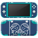 igsticker Nintendo Switch Lite 専用 デザインスキンシール 全面 ニンテンドー スイッチ ライト 専用 ゲーム機 カバー アクセサリー フィルム ステッカー エアフリー 003357 星座 イラスト キャラクター(2)