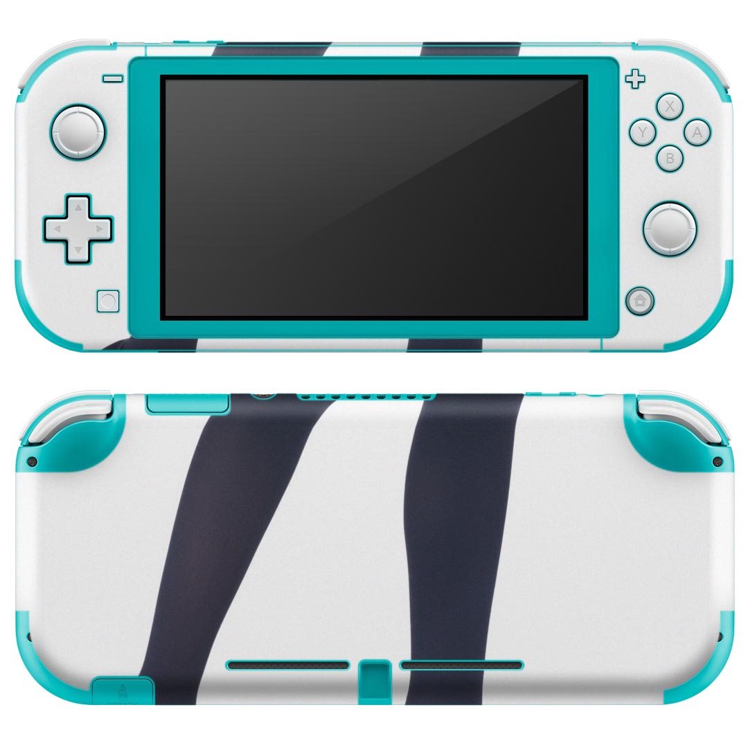 igsticker Nintendo Switch Lite 専用 デザインスキンシール 全面 ニンテンドー スイッチ ライト 専用 ゲーム機 カバー アクセサリー フィルム ステッカー エアフリー 003378 クール 人物　リボン　写真