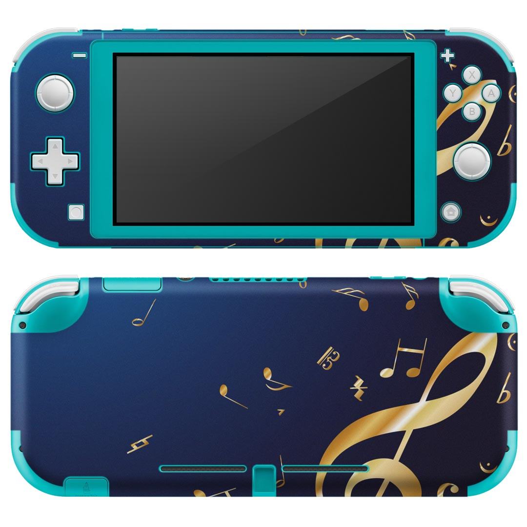 製品名 Nintendo Switch Lite専用 デザインスキンシール セット内容 Nintendo Switch Lite本体用スキンシール（裏表）各1枚 ※液晶側シールは2パーツに分かれていますニンテンドースイッチライト専用です。据え置き機のSwitch本体やJoyコンには対応していません。 商品特徴 3M社製の再剥離性シートを素材に採用し、細かな位置調整がしやすく貼り直しが容易です。また、エアフリーでもありますので気泡が簡単に逃げるので、キレイに貼ることができます。専用の業務プリンターを使い、商品画像と遜色のない美しい印刷仕上がり。 注意事項 画像はサンプルですので、ご覧の環境によっては多少色味に違いを感じる場合がございます。 イメージと違った、モニターと色味が異なるという理由での交換や返金はご対応出来かねます。スキンシールのみの販売で、ニンテンドースイッチ本体などは付属しません。シワができた場合、ドライヤーなどで軽く温め、外側に向けてシワを伸ばすように貼ってください。初回貼付時の位置調整や貼り直しは可能ですが、しっかりと押し付けて接着させた後の再剥離、再利用は保証しておりません。また接着部に油分や汚れが付着しますと角の部分は剥がれやすくなりますので、貼付時はあまり触れないようにご注意ください。無地のセミグロスシートにデザインをプリントした商品で、デコなどの加工はございません。 凹凸や光沢があるように見えたり布地や金属を素材にしたように見える商品もありますが、デザインの図版によるものです。印刷時に微妙な画像のズレが生じる場合がございます。ご注文後に1点1点制作する受注生産品の為、不良品以外のご返品や交換は固くお断りします。 商品発送 完全受注生産のハンドメイド商品となりますので、既製品と比べて発送までお時間を頂いています。 基本的に決済確認後2?3営業日、最大で10営業日での発送となります。繁忙期や休業日明けの場合はさらに時間がかかる場合があります。 その際には別途メールにてご連絡致します。メール便の場合、発送日から到着までに2?4日ほどかかる場合が多く、紛失などの保障もご対応できかねます。あらかじめご了承下さい。