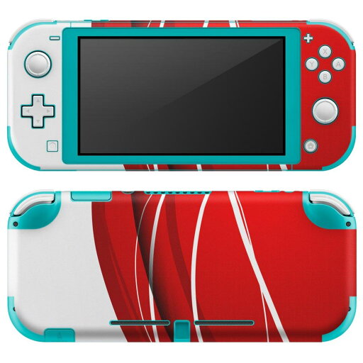 igsticker Nintendo Switch Lite 専用 デザインスキンシール 全面 ニンテンドー スイッチ ライト 専用 ゲーム機 カバー アクセサリー フィルム ステッカー エアフリー 003385 シンプル 赤 白 igsticker Nintendo Switch Lite 専用 デザインスキンシール 全面 ニンテンドー スイッチ ライト 専用 ゲーム機 カバー アクセサリー フィルム ステッカー エアフリー 003385 シンプル 赤 白