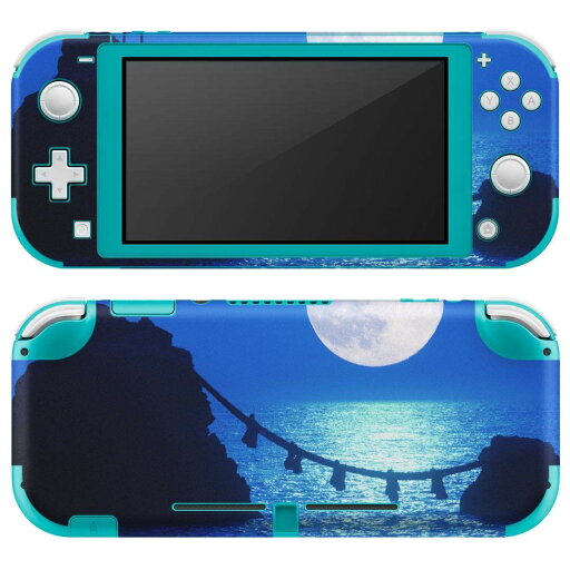 igsticker Nintendo Switch Lite 専用 デザインスキンシール 全面 ニンテンドー スイッチ ライト 専用 ゲーム機 カバー アクセサリー フィルム ステッカー エアフリー 003405 クール 写真 景色 風景