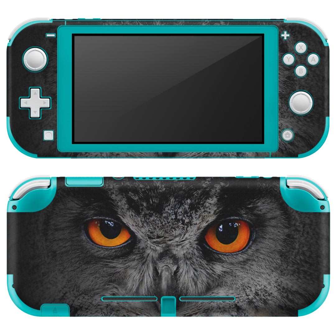 igsticker Nintendo Switch Lite 専用 デザインスキンシール 全面 ニンテンドー スイッチ ライト 専用 ゲーム機 カバー アクセサリー フィルム ステッカー エアフリー 003435 鳥　動物　写真