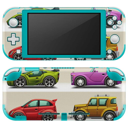 igsticker Nintendo Switch Lite 専用 デザインスキンシール 全面 ニンテンドー スイッチ ライト 専用 ゲーム機 カバー アクセサリー フィルム ステッカー エアフリー 003477 車 カラフル igsticker Nintendo Switch Lite 専用 デザインスキンシール 全面 ニンテンドー スイッチ ライト 専用 ゲーム機 カバー アクセサリー フィルム ステッカー エアフリー 003477 車 カラフル