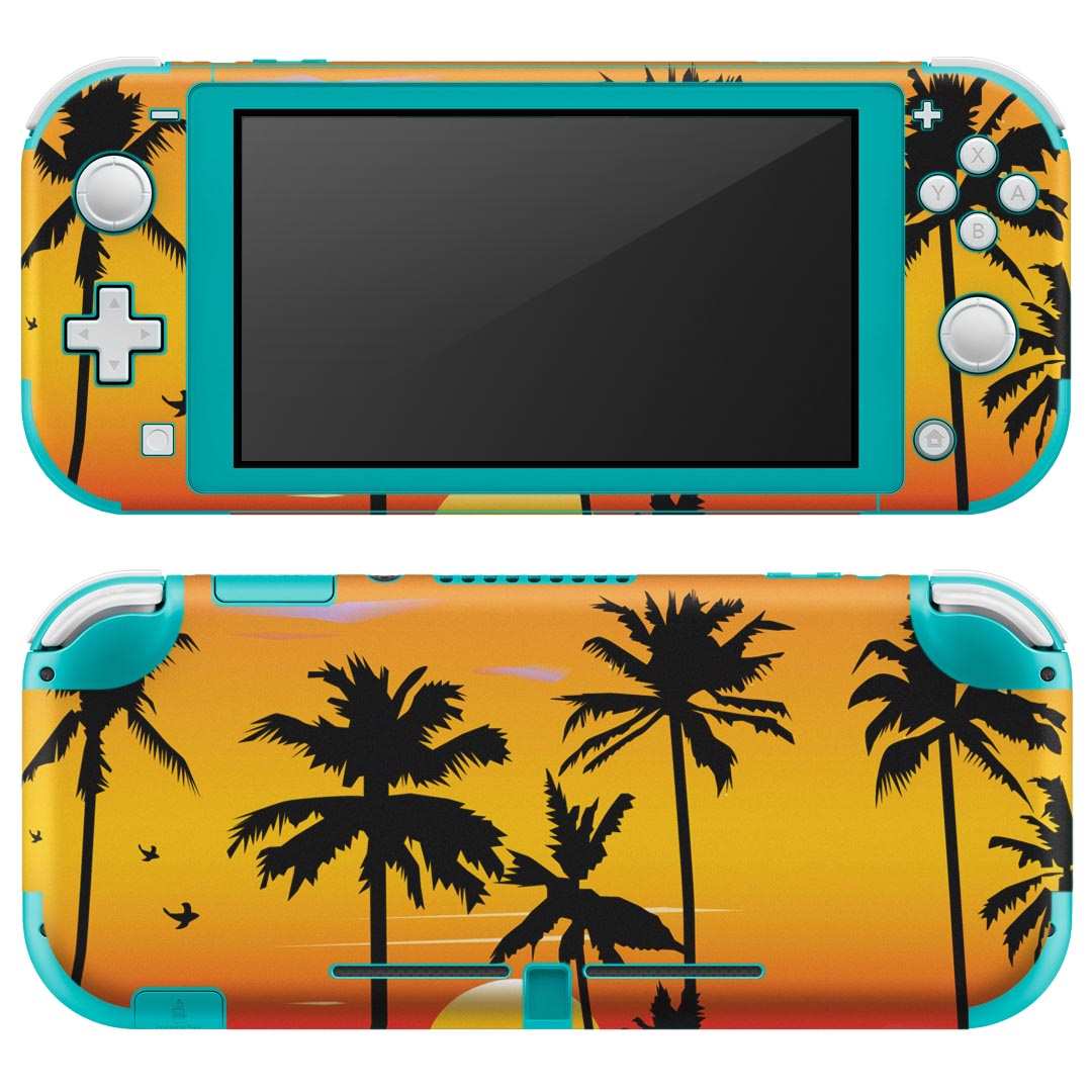 igsticker Nintendo Switch Lite 専用 デザインスキンシール 全面 ニンテンドー スイッチ ライト 専用 ゲーム機 カバー アクセサリー フィルム ステッカー エアフリー 003483 海 風景 景色