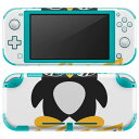 igsticker Nintendo Switch Lite 専用 デザインスキンシール 全面 ニンテンドー スイッチ ライト 専用 ゲーム機 カバー アクセサリー フィルム ステッカー エアフリー 003537 ペンギン　動物　キャラクター