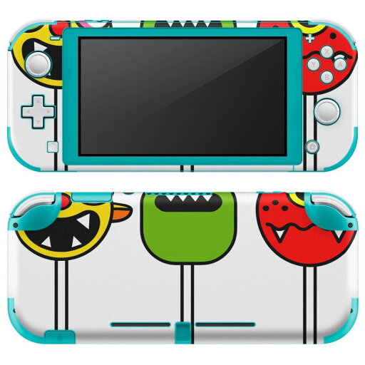 igsticker Nintendo Switch Lite 専用 デザインスキンシール 全面 ニンテンドー スイッチ ライト 専用 ゲーム機 カバー アクセサリー フィルム ステッカー エアフリー 003556 キャラクター モンスター igsticker Nintendo Switch Lite 専用 デザインスキンシール 全面 ニンテンドー スイッチ ライト 専用 ゲーム機 カバー アクセサリー フィルム ステッカー エアフリー 003556 キャラクター モンスター