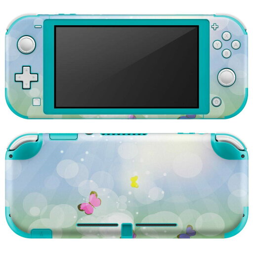 igsticker Nintendo Switch Lite 専用 デザインスキンシール 全面 ニンテンドー スイッチ ライト 専用 ゲーム機 カバー アクセサリー フィルム ステッカー エアフリー 003602 花 蝶 カラフル igsticker Nintendo Switch Lite 専用 デザインスキンシール 全面 ニンテンドー スイッチ ライト 専用 ゲーム機 カバー アクセサリー フィルム ステッカー エアフリー 003602 花 蝶 カラフル