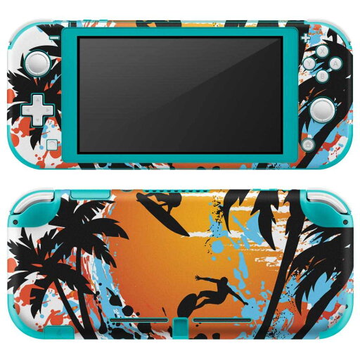 igsticker Nintendo Switch Lite 専用 デザインスキンシール 全面 ニンテンドー スイッチ ライト 専用 ゲーム機 カバー アクセサリー フィルム ステッカー エアフリー 003603 サーフィン 海 イラスト igsticker Nintendo Switch Lite 専用 デザインスキンシール 全面 ニンテンドー スイッチ ライト 専用 ゲーム機 カバー アクセサリー フィルム ステッカー エアフリー 003603 サーフィン 海 イラスト