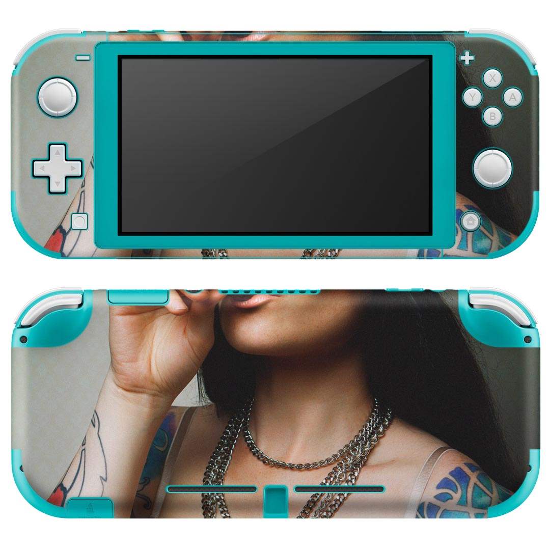 igsticker Nintendo Switch Lite 専用 デザインスキンシール 全面 ニンテンドー スイッチ ライト 専用 ゲーム機 カバー アクセサリー ..