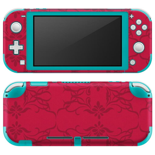igsticker Nintendo Switch Lite 専用 デザインスキンシール 全面 ニンテンドー スイッチ ライト 専用 ゲーム機 カバー アクセサリー フィルム ステッカー エアフリー 003868 模様 エレガント 赤 igsticker Nintendo Switch Lite 専用 デザインスキンシール 全面 ニンテンドー スイッチ ライト 専用 ゲーム機 カバー アクセサリー フィルム ステッカー エアフリー 003868 模様 エレガント 赤