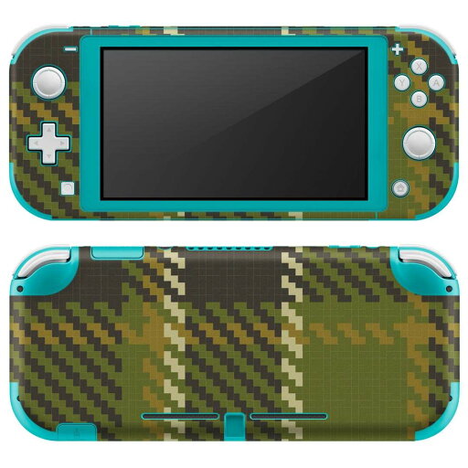 igsticker Nintendo Switch Lite 専用 デザインスキンシール 全面 ニンテンドー スイッチ ライト 専用 ゲーム機 カバー アクセサリー フィルム ステッカー エアフリー 003887 チェック 緑 igsticker Nintendo Switch Lite 専用 デザインスキンシール 全面 ニンテンドー スイッチ ライト 専用 ゲーム機 カバー アクセサリー フィルム ステッカー エアフリー 003887 チェック 緑
