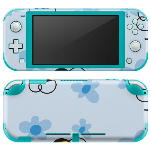igsticker Nintendo Switch Lite 専用 デザインスキンシール 全面 ニンテンドー スイッチ ライト 専用 ゲーム機 カバー アクセサリー フィルム ステッカー エアフリー 003891 キャラクター 花 青 igsticker Nintendo Switch Lite 専用 デザインスキンシール 全面 ニンテンドー スイッチ ライト 専用 ゲーム機 カバー アクセサリー フィルム ステッカー エアフリー 003891 キャラクター 花 青